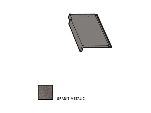 Bramac Tegalit STAR krajní taška levá granit metalic